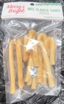 Merry & Bright Dog Chew Rawhide Free Chicken Flavor. Mrs Claus Canes. Fixed Price $5.00.