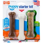 Nylabone Puppy Starter Kit Multi-stage Teething Bones Chew Treats For Dogs. Fixed Price $13.72.