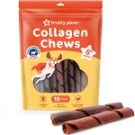 Trusty Paws Beef Collagen Sticks For Dogs - One Ingredient Chews. Fixed Price $36.88.
