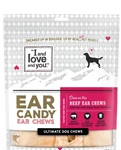 Cow Ear Chews Beef Rawhide Alternative Single Ingredient-large 7.3OZ. Fixed Price $19.99.