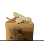 Case Of 48KNOTTED Bones Heartland Farms Rawhide Dog Treats. Fixed Price $39.99.