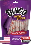 Dingo Twist Sticks Premium Rawhide Treats For Dogs Made With Real Chicken, 50. Fixed Price $19.27.
