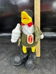 Tyson Foods Military Chicken Plush Stuffed Doll Beret Camo Jacket Dog Tags Boots. Fixed Price $15.73.