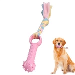 Dog Chew Toy Interactive Bite-resistant Pet Toothbrush Teether Cleaning. Fixed Price $12.75.