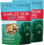 Charlee Bear Dog Treat With Cheese & Egg (2 Pack) 16 Oz Each. Fixed Price $26.79.