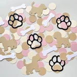 100PCS Dog Paw Print Paper Confetti, Bone Table For Diy M. Fixed Price $12.93.