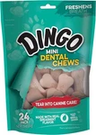 Dingo Dental Treats, Teeth Whitening Mini Chews For Small Bread 24-PACK. Fixed Price $15.84.
