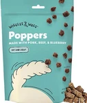 Wiggles & Wags Poppers Soft And Chewy Dog Treats, Pork, 8 Ounce (pack 1). Fixed Price $27.80.