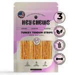 Hey Chews Turkey Tendons For Dogs - 3 Ounce (pack Of 1), Orange. Fixed Price $24.51.