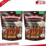 Dream"bone Peanut Butter Twisted Sticks, Dental Care Dog Chews, Pack Of 2, 25 Ct. Fixed Price $27.98.