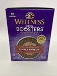 Wellness Bowl Boosters Simply Shreds Dog Food Topper Chicken 12 Pouches Bb 06/26. Fixed Price $14.00.