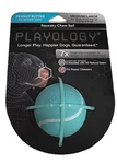 Playology Squeaky Ball Dog Toy Peanut Butter, M-l, New, For Power Chewers. Fixed Price $18.99.