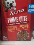Adult Dog Food 1 Lb Purina Alpo Prime Cut Savory Beef Complete & Balanced Tgs. Fixed Price $15.20.