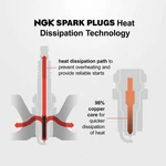 Spark Plug-standard Ngk 5666. Fixed Price $18.58.