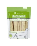 Duoclenz Dental Rawhide Chews For Dogs Small 8.4OZ Approx. 30. Fixed Price $13.95.
