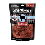 Chews Smartbones Mini Rawhide Free Real Beef 24 Count Pack Dogs. Fixed Price $28.99.
