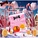 Three Dog Bakery Candy Cane Lick Crunch Holiday Biscuits Drool Approved 13OZ. Fixed Price $24.88.