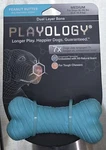 Playology Dual Layer Bone Dog Toy Peanut Butter Scent, Medium. Fixed Price $25.00.