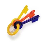 Nylabone Teething Puppy Chew Key Ring Toy Bacon Flavor Xsmall 15 Lb Ct. Fixed Price $15.80.