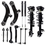 Rear Shocks Front Strut Control Arm Sway Bar Tie Rod For Nissan Versa 2007-2012. Fixed Price $204.36.