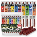Jerky-n-spice Wild Game Exotic Meat Sticks (10-PACK) Ounce (pack Of 10). Fixed Price $42.79.