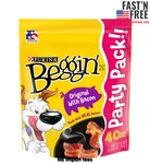 Purina Beggin' Strips Dog Treats Original Real Bacon Flavor Tender Chews, 40 Oz. Fixed Price $14.96.