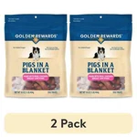 (2 Pack) Golden Rewards Air-dried Jerky Treats Pigs In Blanket For Dogs, 16 Oz. Fixed Price $31.99.