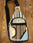 Himalayan Hemp And Cotton Mix Natural Cross Body Sling Bag New Without Tag. Fixed Price $24.99.