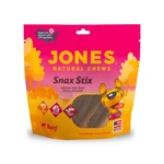 Jones Sausage Sticks 3OZ - Natural Dog Treats For All Sizes, Beef Flavor. Fixed Price $10.67.