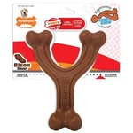 Nylabone Power Chew Textured Bison Flavored Large Sized Wishbone Toy For Dogs. Fixed Price $17.15.