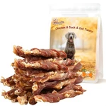 Pawmate Dog Jerky Treats Triple Flavor Chicken Duck Wrapped Cod Twisted 5. Fixed Price $25.32.