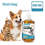 Cat And Dog Salmon Oil - Wild Alaskan To Support Your Pet's Health. Fixed Price $25.99.