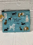 Nwt! Zipper Pouch. People Want To Meet: Dogs. Great For Doggie Bags Treats. Fixed Price $16.99.