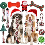 Vinsot 12 Pack Christmas Dog Gifts Large Toys For Aggressive Chewers. Fixed Price $61.59.
