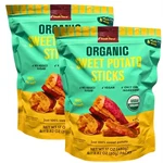 Pack Organic Sweet Potato Sticks - 100% Natural Healthy Vegan Snacks 12CT. Fixed Price $32.99.