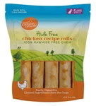 Canine Naturals Chicken Recipe Chew Rawhide Free Dog Treats Made From Usa R.... Fixed Price $34.02.