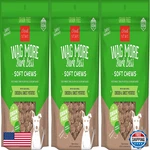 Cloud Star 3 Pack Wag More Bark Less Soft Chews Dog Treats 5 Ounces Each. Fixed Price $34.33.