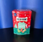 Milk Bone Holiday Biscuits - Tin 24 Ounces Empty. Fixed Price $11.00.
