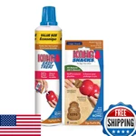 Kong Easy Treat 14OZ & Snack Combo, Peanut Butter - Large. Fixed Price $60.88.