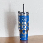 Dog Mom Tumbler Stanley Stainless Steel 40OZ Laser Engraved Handle Straw. Fixed Price $98.60.