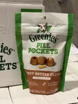 Greenies Pill Pockets For Dogs Peanut Butter, 7.9 Oz. Exp 1/2029 Free Shipping. Fixed Price $9.49.