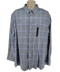Banana Republic Athletic Fit Wrinkle Free Houndstooth Blue Button Shirt Xxl New. Fixed Price $26.99.