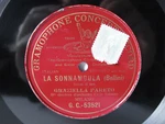 78RPM Graziella Pareto Sings: Sovra Il Sen (sonnambula Bellini) - Pre Dog 1907. Fixed Price $129.00.