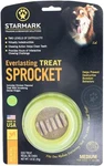 Starmark Everlasting Treat Sprocket Dog Toy - Chicken, Medium New. Fixed Price $16.44.