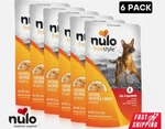 Nulo Freestyle Puppy Dog Wet Food Topper Chicken Salmon Carrot Broth 2.8OZ 6 Pck. Fixed Price $20.89.