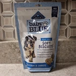 Blue Buffalo Baby Soft Biscuits Natural Puppy Dog Treats, Chicken & Carrots. Fixed Price $7.99.