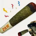 Funny Squeaky Plush Dog Chew Toy Creative Cigar Design.. Fixed Price $10.86.