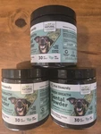 3 Pk Pet Honesty Fresh Breath Dental Powder, For Dogs, Mint, 5.29 Oz (150 G). Fixed Price $47.95.