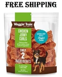 Waggin' Train Chicken Jerky Curls Limited Ingredient, High Protein, Grain. Fixed Price $37.19.