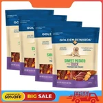 4 Pack Golden Rewards Sweet Potato Wrapped Duck Premium Treats For Dog, 16 Oz. Fixed Price $38.76.